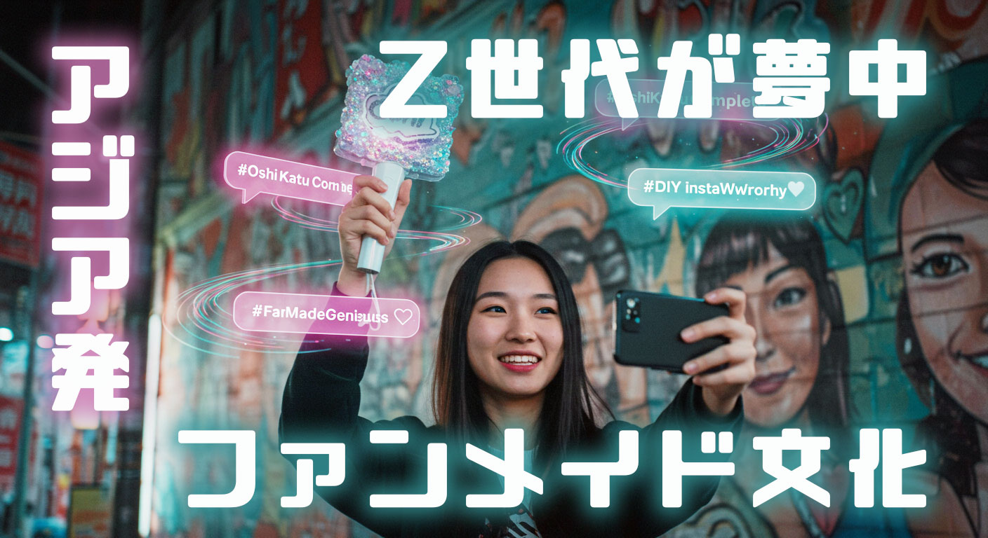 Z世代が夢中！アジア発「ファンメイド」文化
