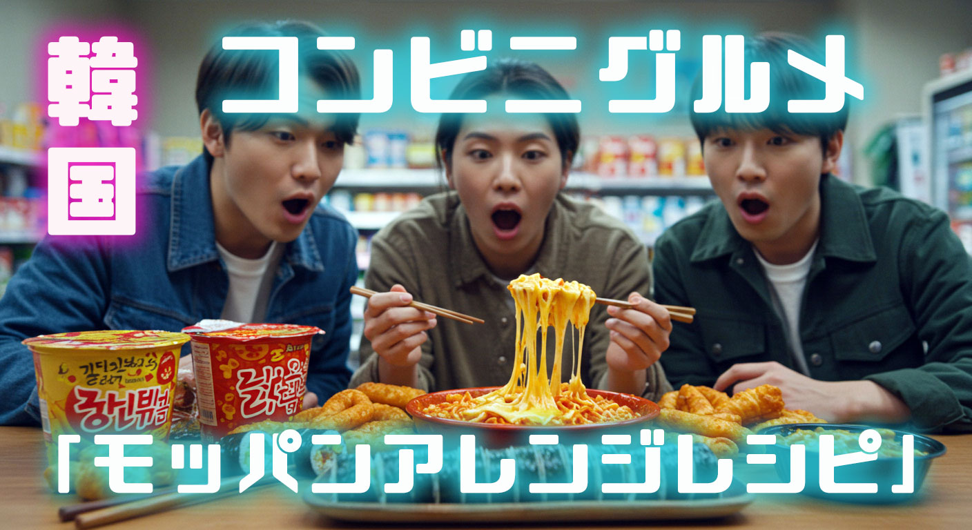 韓国コンビニグルメがアツい！SNSでバズる「モッパンアレンジレシピ」の衝撃